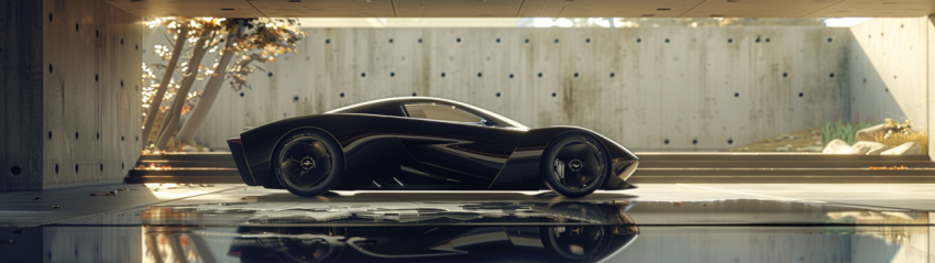 Chitrmela highly glossy full black electric futuristic car is si 8811dd09 9bf3 4eb4 b6c5 6477a61d1696 0