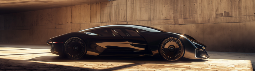 Chitrmela highly glossy full black electric futuristic car is si 8811dd09 9bf3 4eb4 b6c5 6477a61d1696 1