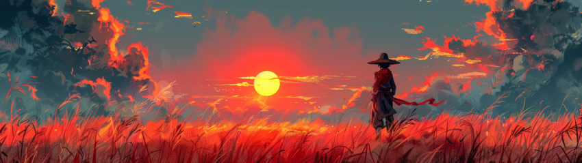 Chitrmela silhouette of Goku on his Kintoun at dusk  Illustratio a7b57f45 e255 49d3 9d00 dc7ce9282d50 0