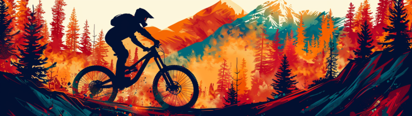 Chitrmela beer can label design Mountainbike modern  vivid colou 43ca78c4 0e13 4efe 8b73 9ddc448ad970 3