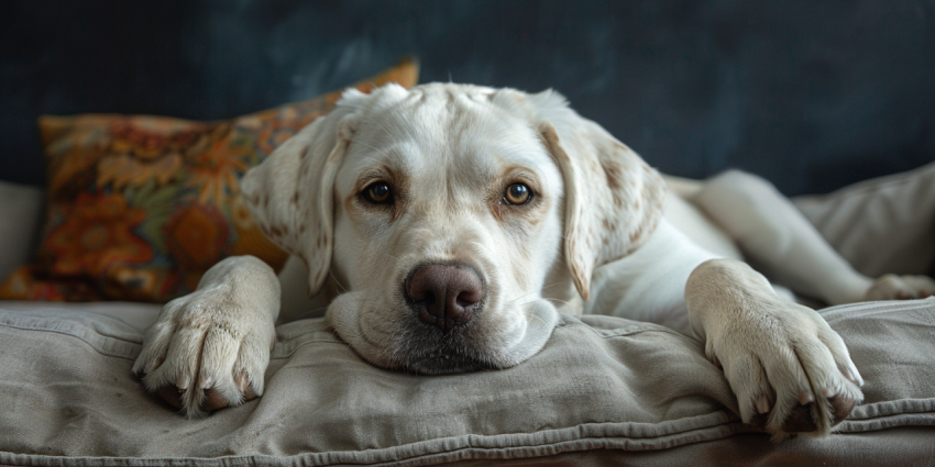 Chitrmela A white Labrador   ar 21   stylize 750 386e5316 95e9 4424 a8a0 16e9d5e54182 0