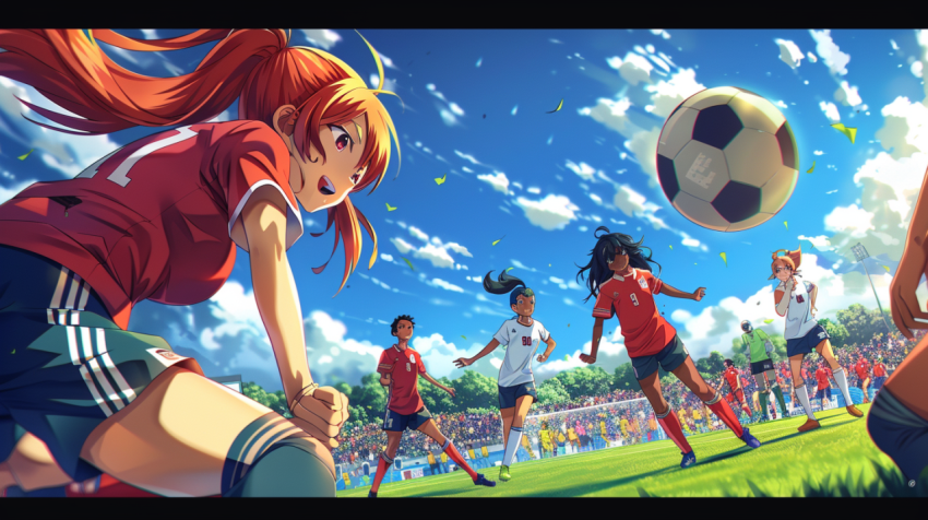 Chitrmela friendship games football match anime style background 5748c7d6 d507 42a8 b618 c58213b55bcc 1