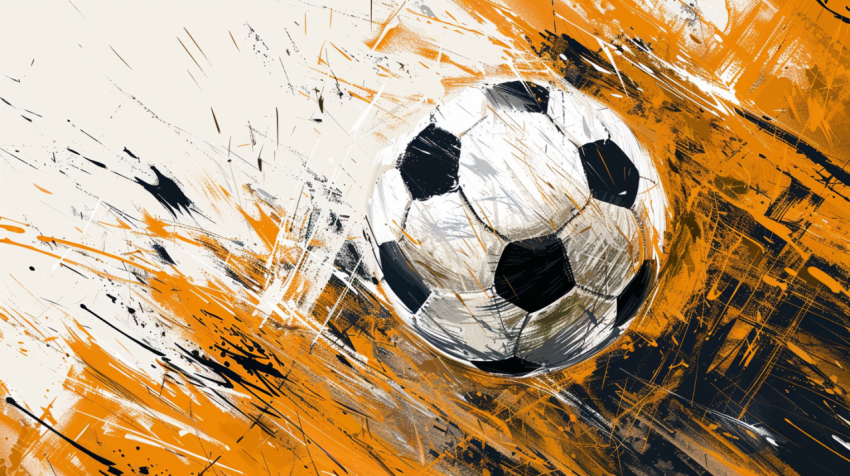 Chitrmela soccer ball graphic image illustration brushstroke in  6e783781 0e50 45f9 ab87 f43553e64acc 3