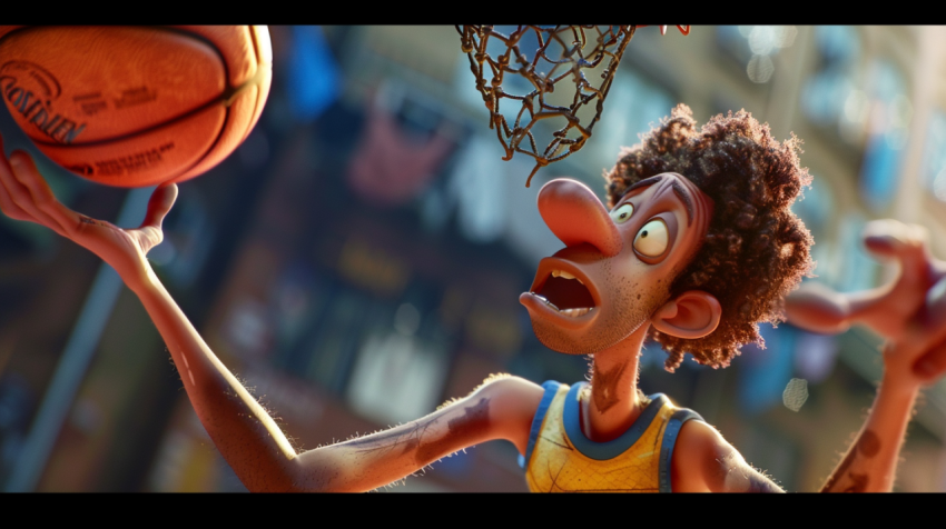 Chitrmela pixar style funny looking basketball player   ar 169 b9b5133a 0012 445e 8a05 26850e933a0a 3