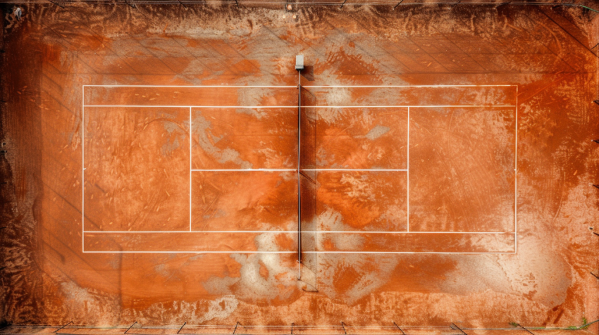 Chitrmela clay tennis court top view clean style   ar 169 e9bed619 0e0b 41af b179 d0b9eb265743 1