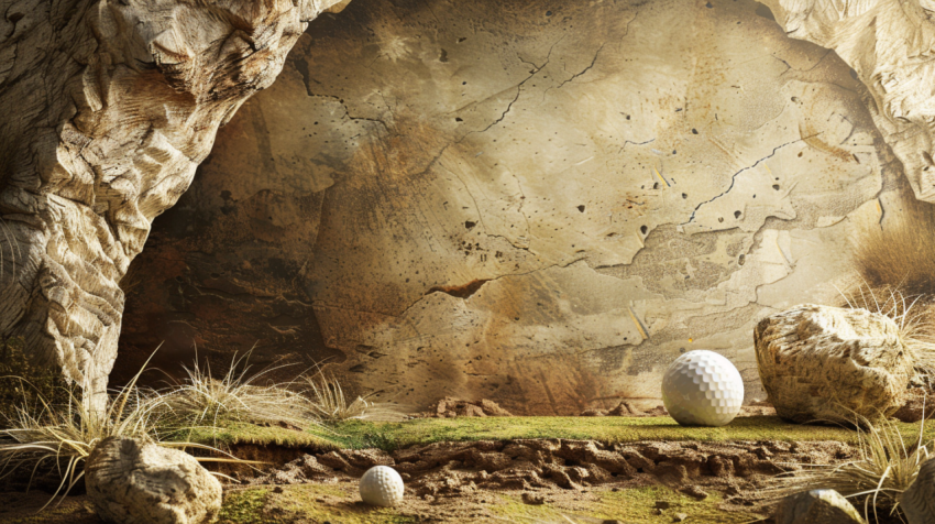 Chitrmela Cave Art golf crazy funny stock banner with copy space 1f032cec 93ac 4337 a35b fd2a7ff1807c 1