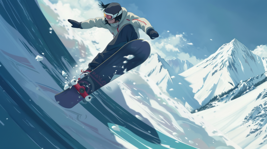 Chitrmela Create an anime snowboarding scene the boarder airborn 2693b7ab 00a6 42b7 98cb 83d28cec129e 0