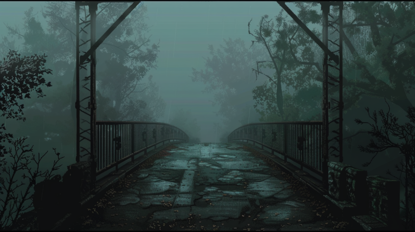 Chitrmela emty fog bridge 2d videogame silent hill junji ito hor 6073a971 3f3a 4c36 8967 50c9da97226d 0