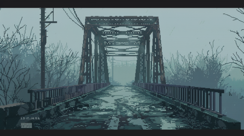 Chitrmela emty fog bridge 2d videogame silent hill junji ito hor 6073a971 3f3a 4c36 8967 50c9da97226d 2