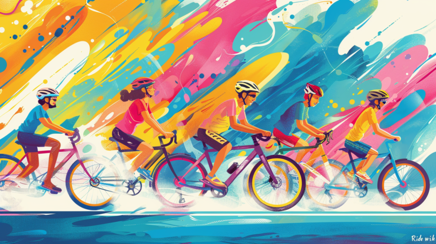 Chitrmela a vibrant bike themed poster suitable for elementary a db60701a 729a 4759 8ab3 d565ca01b299 3