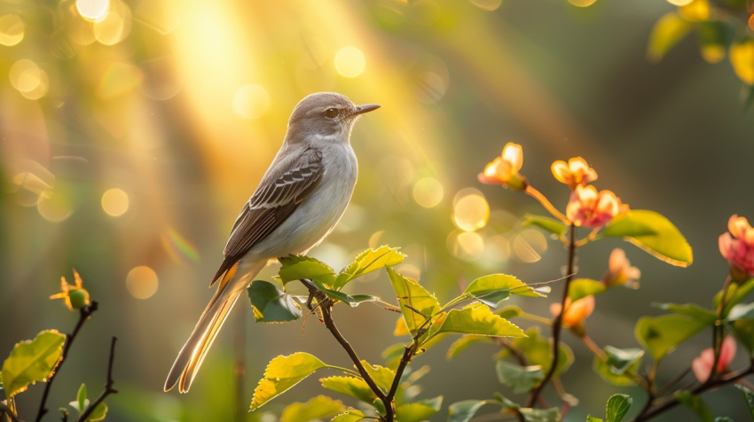 Chitrmela A Scissor Tailed Flycatcher is illuminated by light be 0bf2cd1c cb67 4a3f b8fb c242210b383a 1