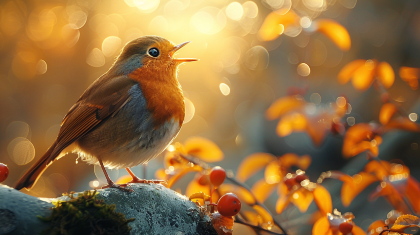 Chitrmela bird singing for relaxing in the style of atmospheric  724ef941 eba3 41fc 8e8e a63732bd22ab 2