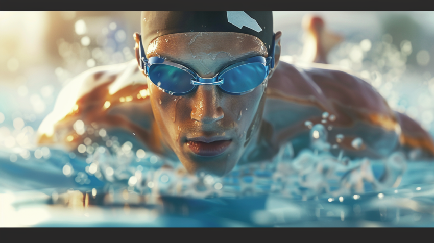 Chitrmela An Olympic swimmer ready at the start point determined 2ffaec34 c4c7 4f3e a766 bda75283a01c 1