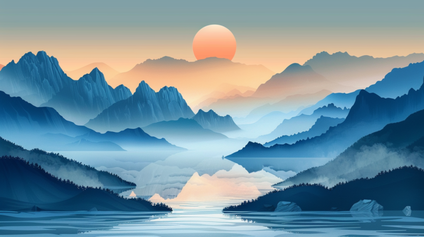 Chitrmela vector Gradient landscape with slighly opac vibrant co 04b5df67 9549 4a70 8c0f a3bc610e2757 1