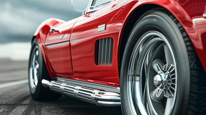 Chitrmela close up of classic sports car side photo real   ar 16 f448bffb aea6 45b2 b179 9efe79e33a26 0