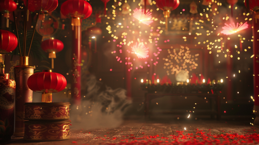 Chitrmela Chinese New year background with fireworks firecracker b813a88a 06af 41f2 ac36 414400f9d9b1 2