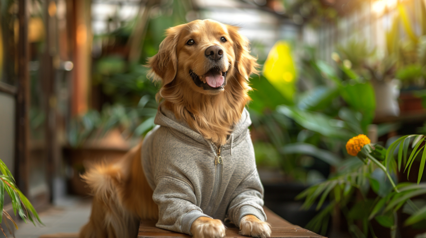 Chitrmela a dog wearing white designed tshirt mockup with space  3c77d897 e12b 4de4 873e 1d3bf6c44262 1