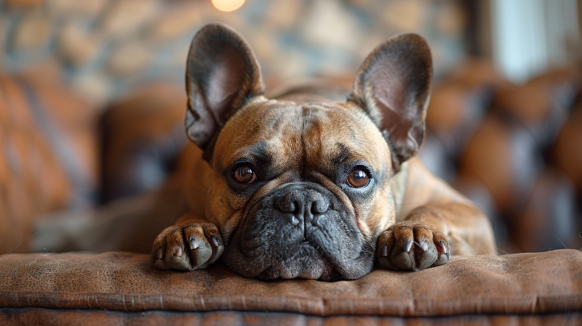 Chitrmela realistic photogrpahy of a brown hair french bulldog s e6d6a508 9f5b 4b02 94fe 640871f02897 3