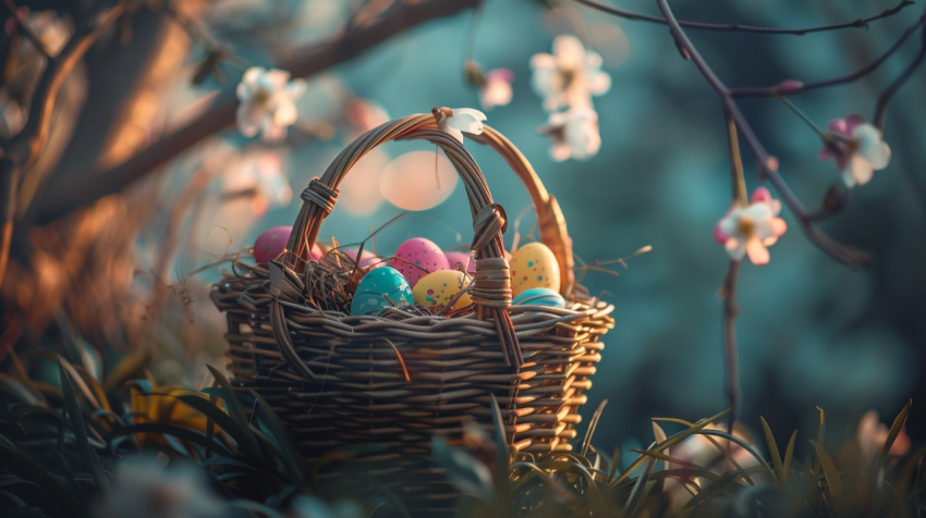 Chitrmela easter basket analog photo volumetric lighting raw pho fb2155f4 d35b 4eba bffa d02d35d23fe6 3