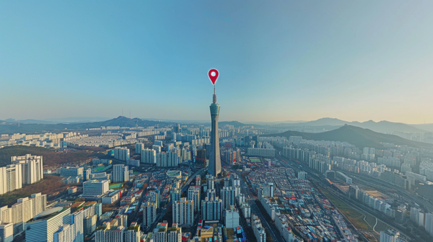 Chitrmela google map with one location marked in seoul lotte tow c401747e 4b12 45e8 accb 1d1b90067542 0