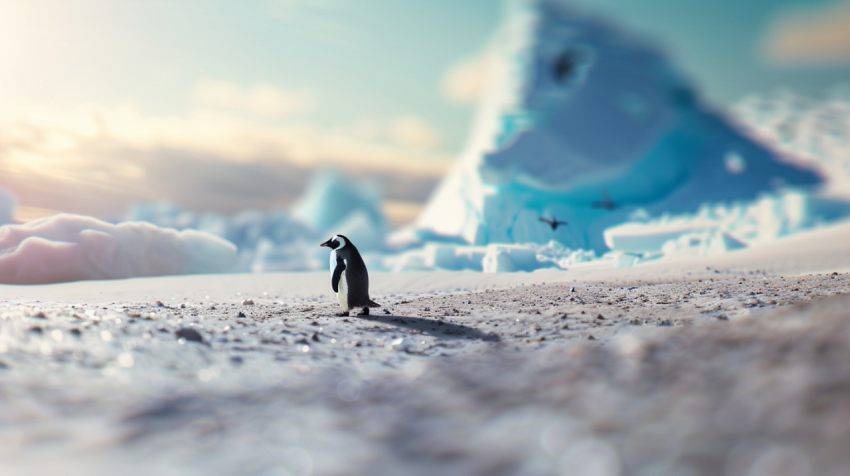 Chitrmela tilt shift camera lens a penguin south pole icy natura 20620f27 4cb1 43f6 a9ab 0798ba86ee7a 2