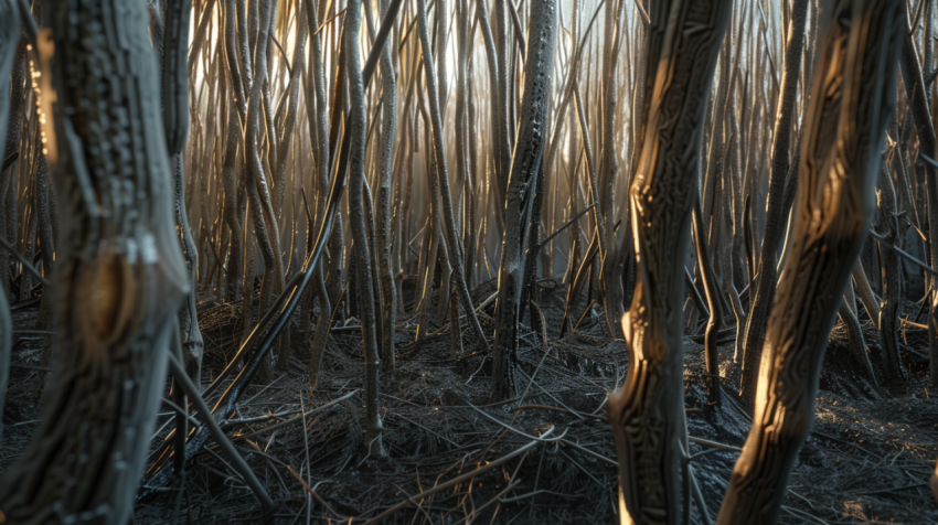 Chitrmela wide angle photo of balsa wood forest dramatic lightin 7da7df42 1b09 4fa9 a093 9b9f8cd7fadc 3