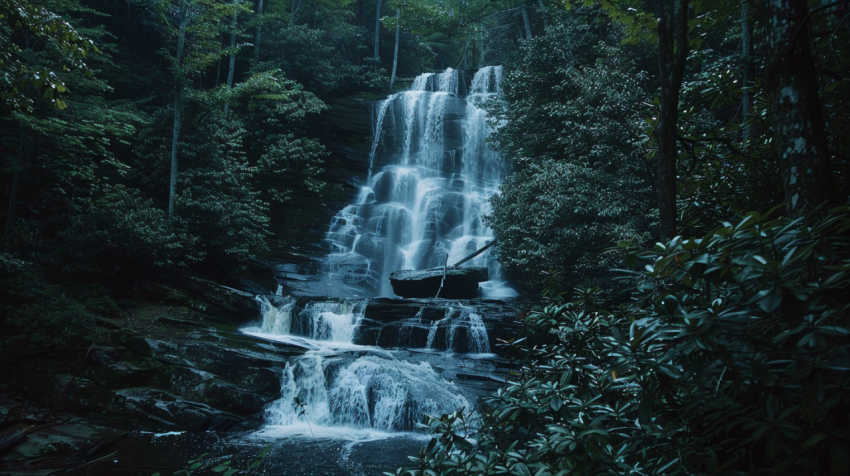 Chitrmela photographic image of waterfall in North Carolina at n 4d046a9d f5b7 415f a121 00d77e9d9dc4 1