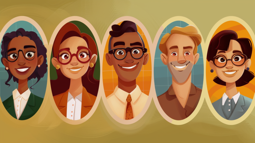 Chitrmela A Pixar style digital trombinoscope featuring a divers 6527b62e 81b4 4a2c ad66 fe83128b521c 2