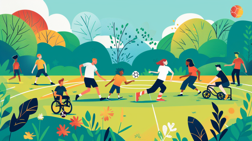 Chitrmela create a flyer on the theme of a football match  There 36a88058 00a3 4ccd ba28 87506080f1c8 2