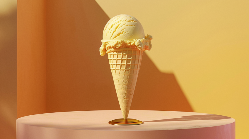 Chitrmela museum podium that contains ice cream in it realistic  0944f99e 558e 461c 93ac 074044274707 0