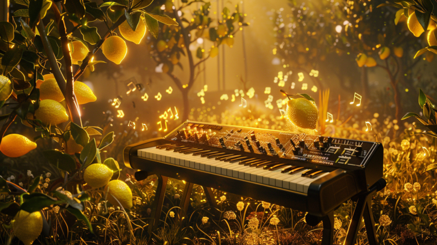 Chitrmela whimsical setup of a Roland TB 303 synthesizer with a  73d5758b 6f6c 400c 8688 98334afca39c 0