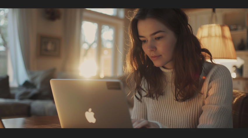 Chitrmela A woman in a simple elegant home setting intently lear b711cf5d 4c5f 4d97 8556 4c4579dda231 2