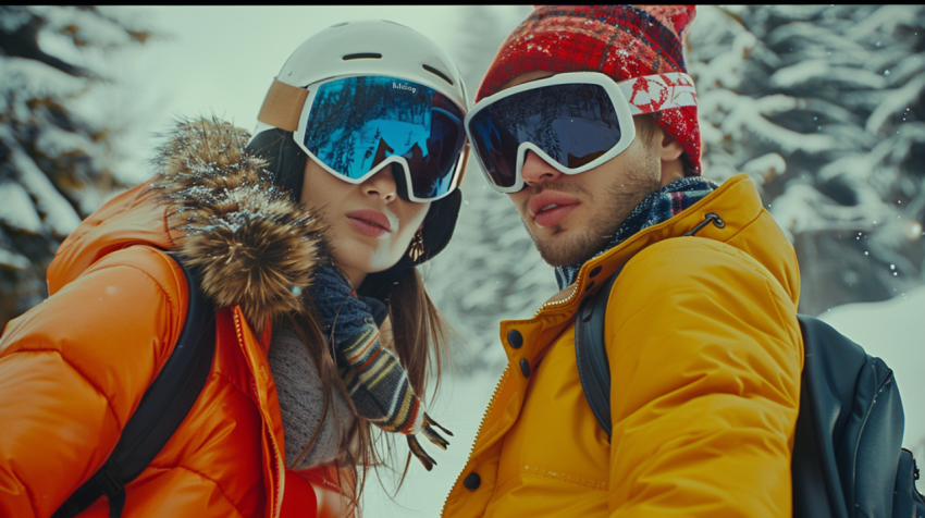 Chitrmela A russian male and a female model posing in ski clothe a5c9eca1 d9ee 4844 a9f0 6a247475a77c 3