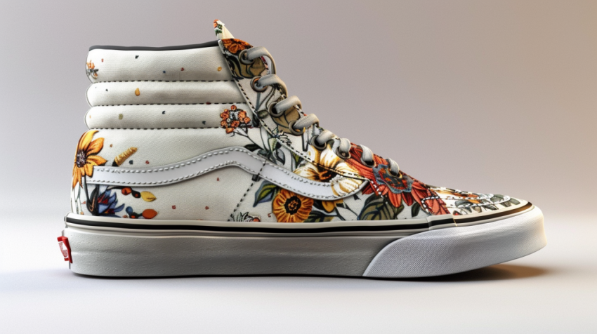 Chitrmela Create Pair of Vans Shoes with metalic floral embroide e0fe6ef7 dc67 4fb1 b5b5 90ea5ea264e3 3