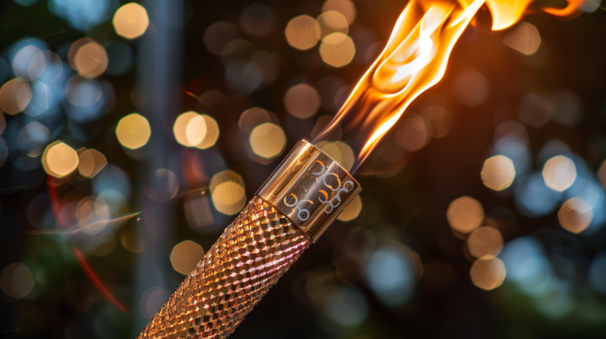 Chitrmela Closeup of copper olympic torch dark background with d 690980eb df75 4211 beaa 4b2cd8255f8e 2