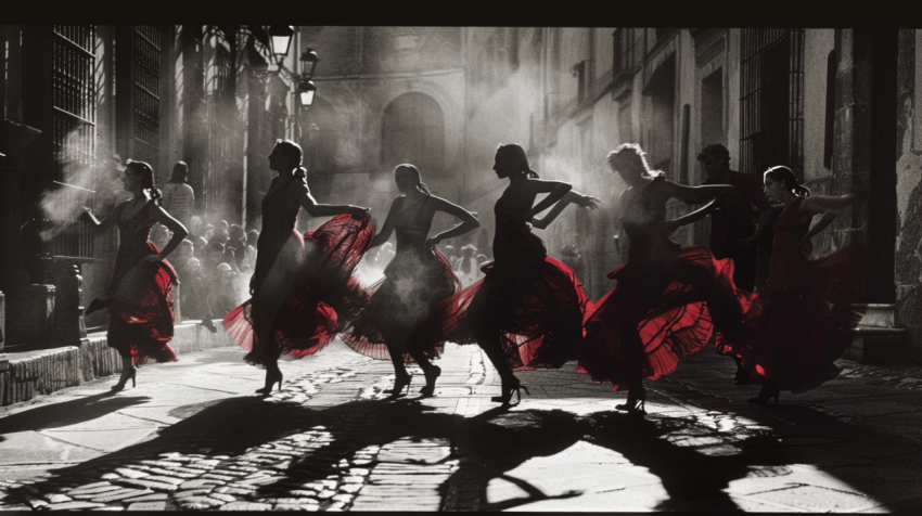 Chitrmela Seven dancers in a flamenco troupe  Intensity and rhyt 1b306e27 8aec 4a9d ac44 7d4e449a8f4f 1