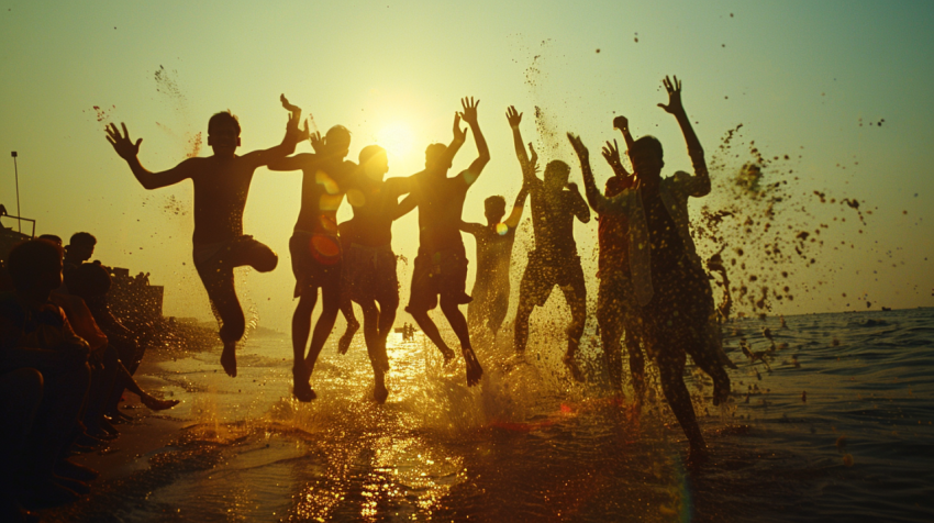 Chitrmela Seven friends celebrating Holi  Joy and colors  Color  421e2af1 d61a 4ff0 8f34 6437df45176e 3