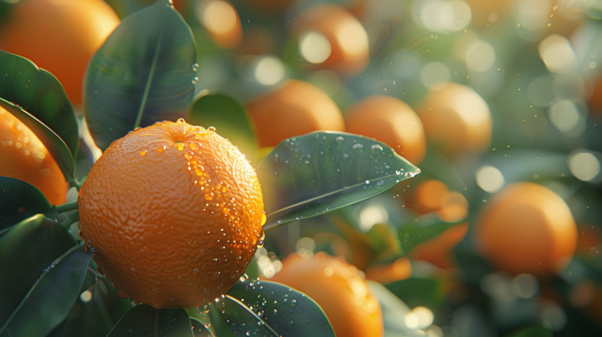 Chitrmela create a hyper realistic photo of an orange grove with 94f9c70b cfe4 40cb bbfa e5f7a9cd6896 2