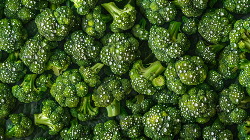 Chitrmela brocolli seamless background with shiny water drops  T ba113f5f 2feb 4535 9a0e 9083f2947114 0