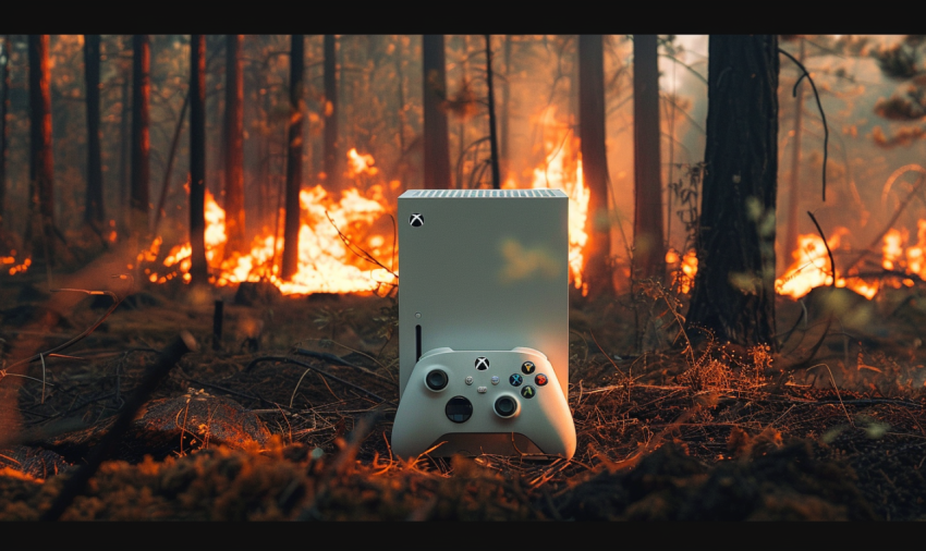 Chitrmela photo of White Xbox Series X in forest fire   ar 53 b45969c9 2717 48a1 aa77 2b50ca0af36d 2