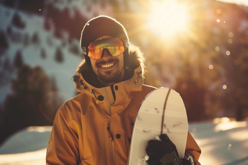 Chitrmela Photography of a young men snowboarder smiling holding 467a29fd d13d 4707 ae25 d7495c283a1f 0