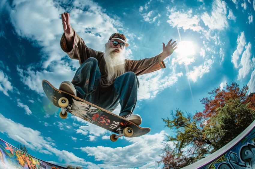 Chitrmela Photography of Gandalf making Skateboard tricks fishey c44ee73f 54b5 47c1 b8cd 5242088e2721 3