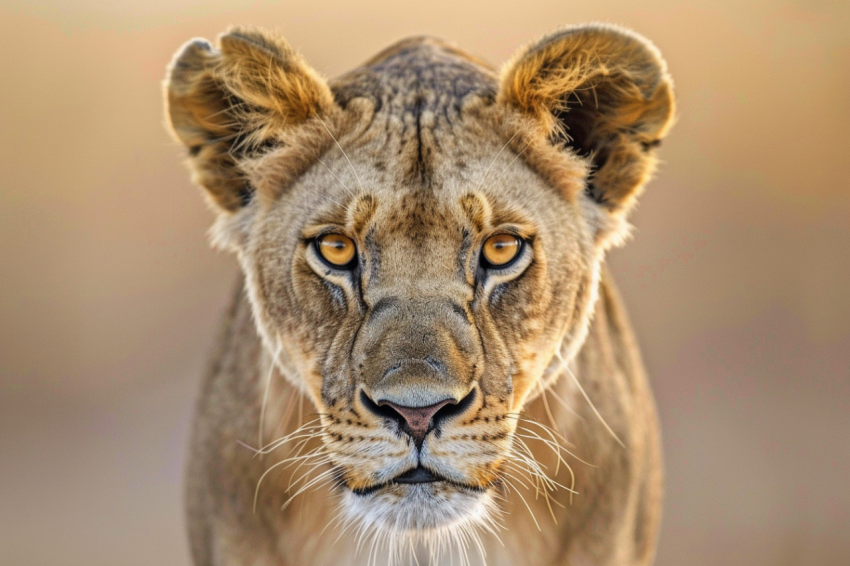 Chitrmela a fierce lioness staring right at the camera with inte 4cbbb840 b938 4178 aa7b b5304696b3a8 1