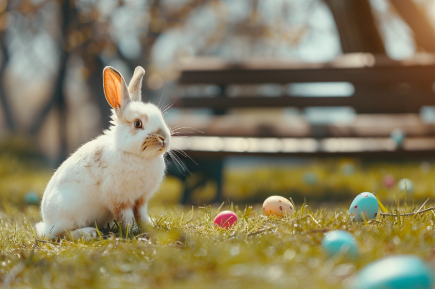 Chitrmela park with a few colorful easter eggs hidden around a s 571f80d4 908f 4f19 8840 c472390f044b 3