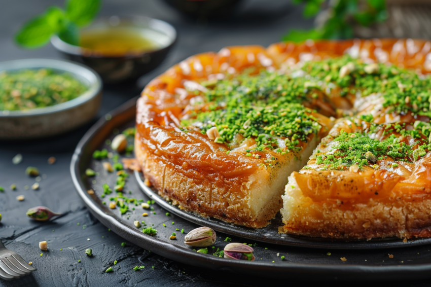 Chitrmela Kunefe with pistachio nut turkish and arabian sweet de fc253d69 f9b3 449c 97ed a730af56ae59 0