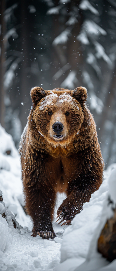 Chitrmela brown bear winter skiing on the mountain Sony R5 f1 8  d1ca11af 1eb4 42ea b476 7736ed9046d5 2