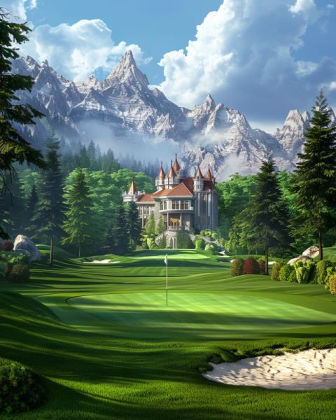 Chitrmela a very realistic golf court with a beautiful mansion i b2e7440c 1d68 4d71 ab28 561d56f45a04 1