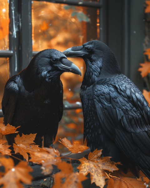 Chitrmela Liminal Ominous Americana  Ravens Dirty lit windows  F b3776d44 8985 469b 85d9 a8b43f47afbb 0