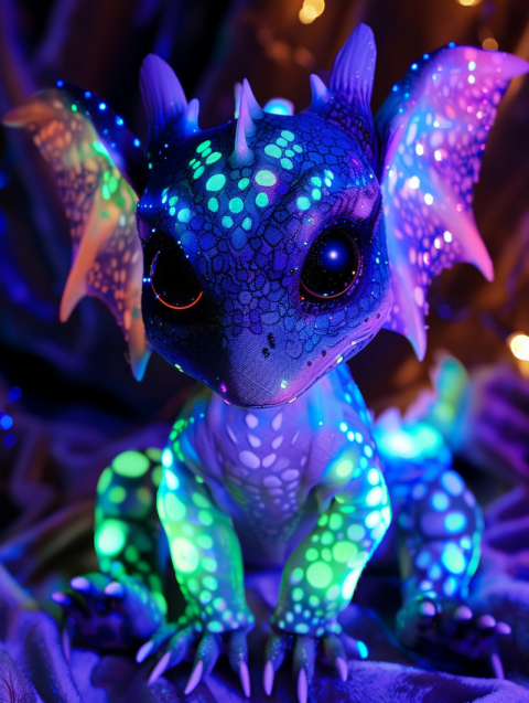 Chitrmela Cute realistic baby dragon some parts of the skin glow 01965595 4566 4aee 9d7b 6dd7570c05dc 2