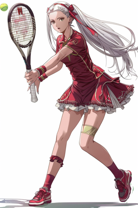 Chitrmela Edelgard from Fire Emblem Three Houses playing tennis  08ef8f59 a8a8 48dc 92d7 efee3ee8beee 2